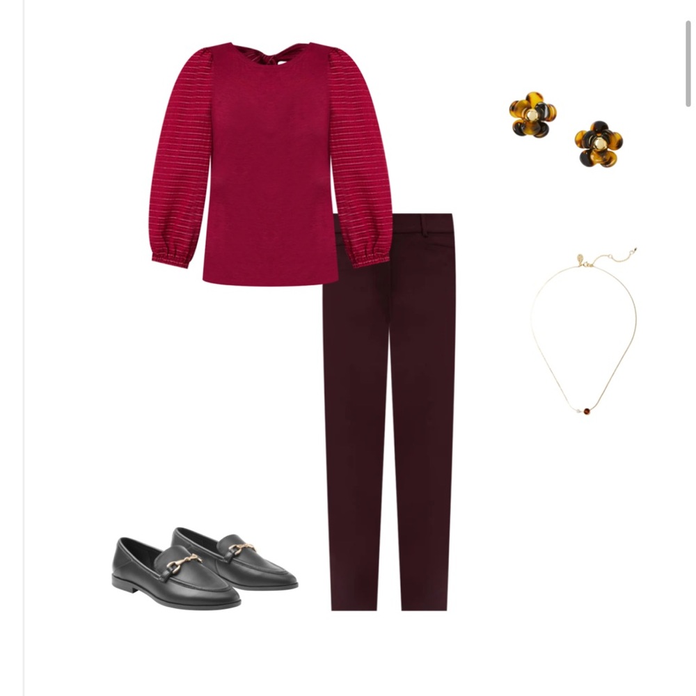 NWT Loft | The Skinny - Plum Raisin Size 24